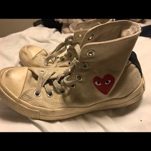 Comme Des Garcons Play Chuck Taylors .