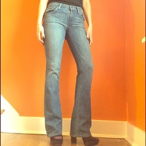 ANTHROPOLOGIE BOOTCUT JEANS