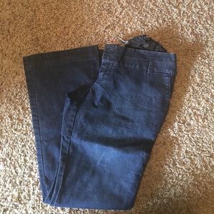 Bootcut maternity denim
