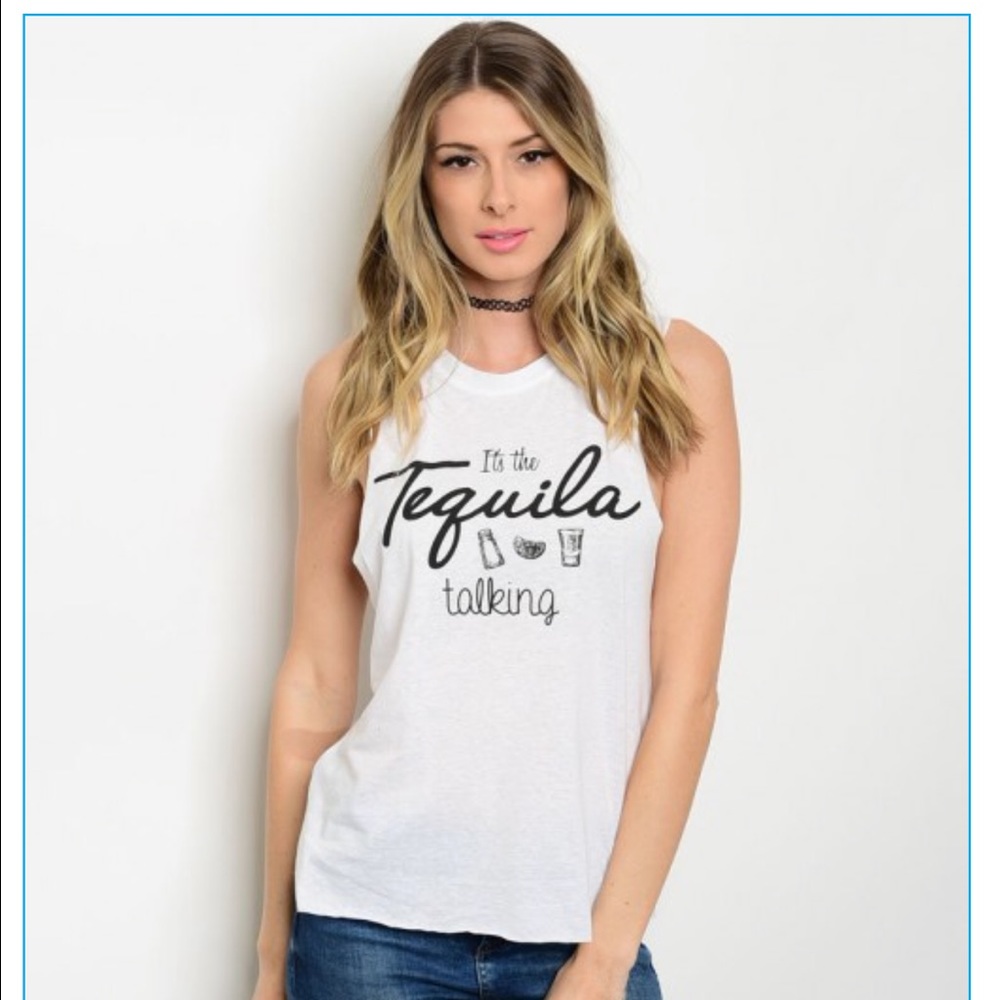 🆕🍹NWOT Tequila tee-🏖💕💝