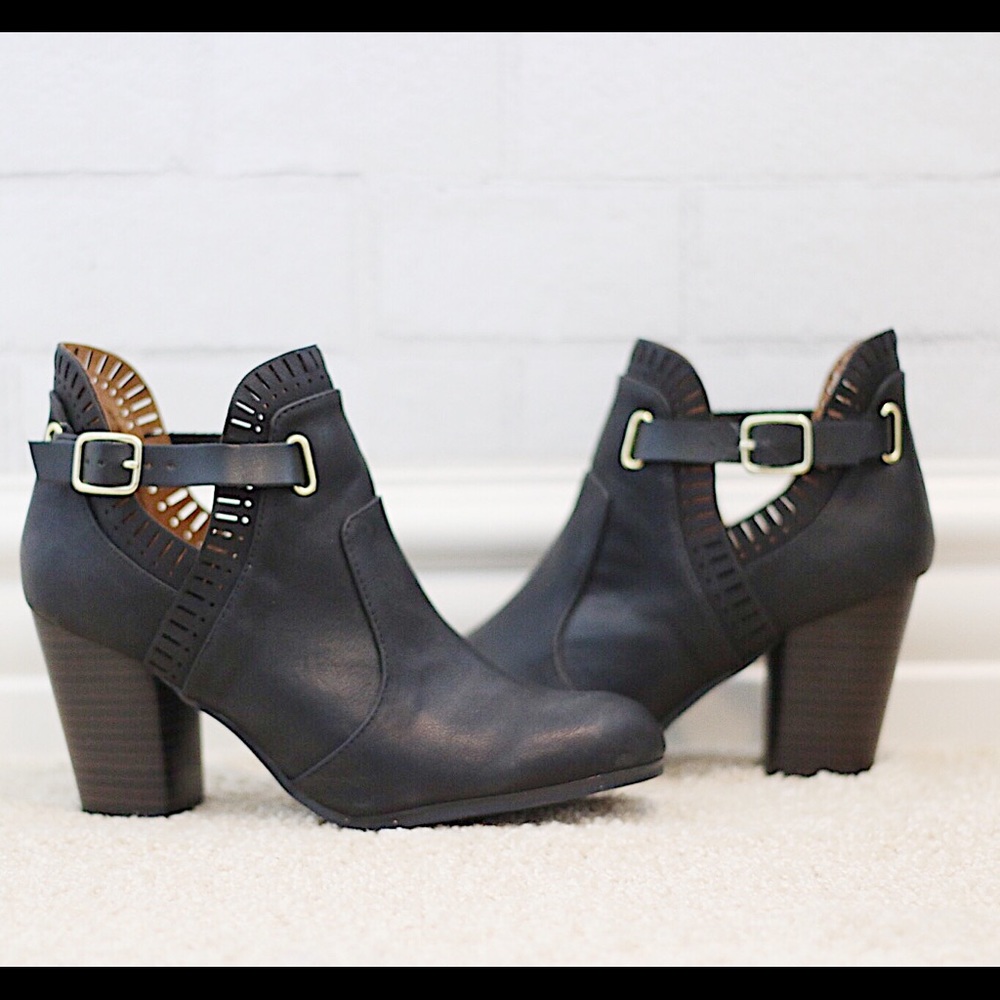 Black booties