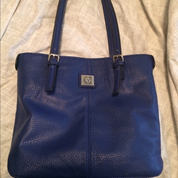 Anne klein purses blue Clearance