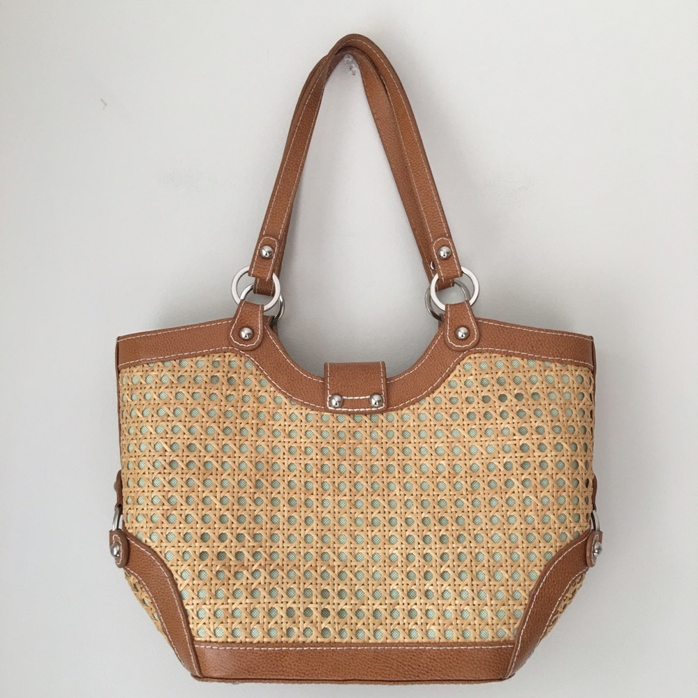 Rafe New York Rattan Handbag - Picture 3 of 8