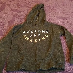 Kids fashion hoodie and sweatpants set