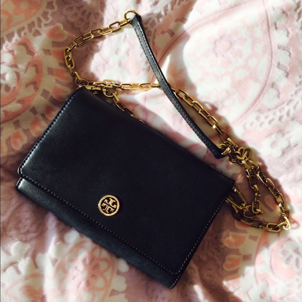 Tory Burch Robinson Chain Wallet