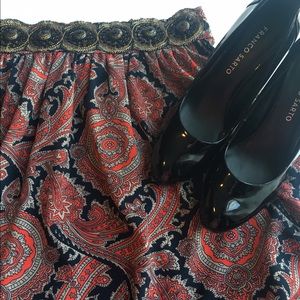 Paisley Mini Skirt