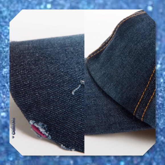 JUST IN🆕 Light Denim Vintage Style Distressed Hat - Picture 5 of 5