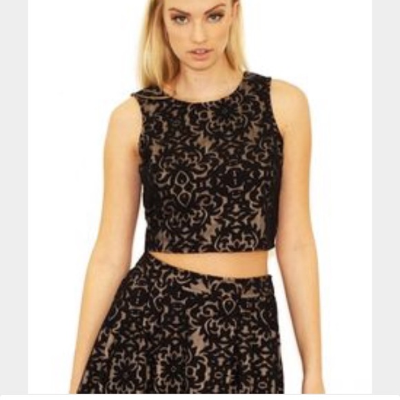 JOA Dresses & Skirts - JOA crop top and skirt set