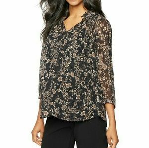 Daniel Rainn Floral Maternity Top