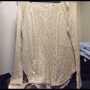 Blu Pepper Cream sweater