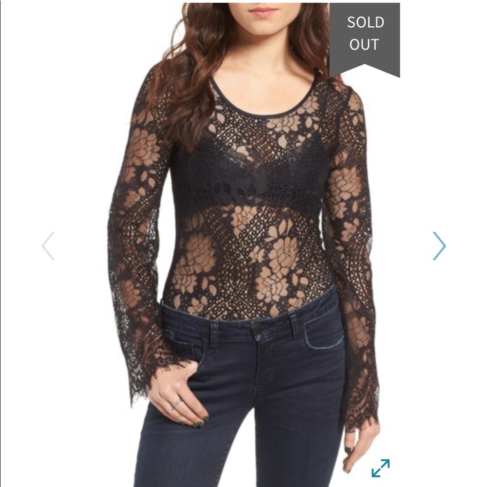 Lace flute sleeve body band by Band of gypsies