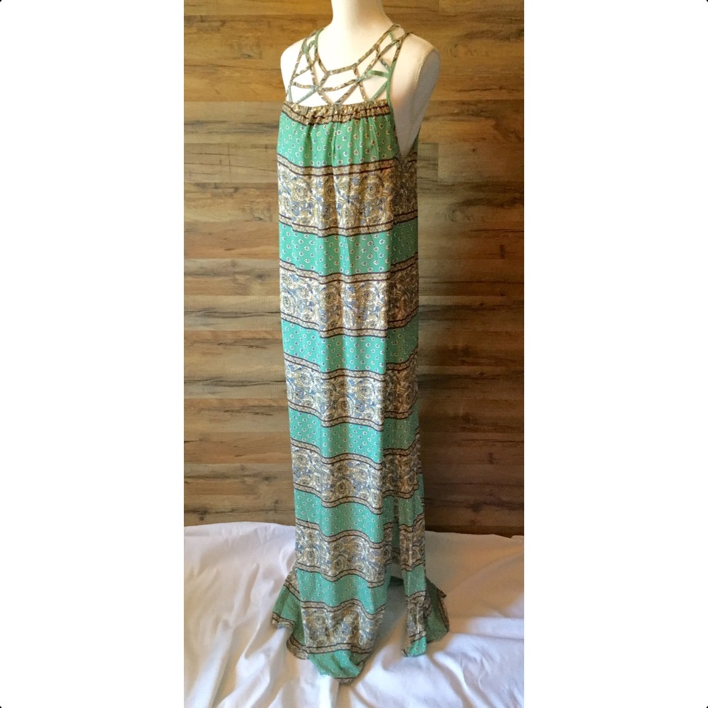 โ๏ธSUMMER SALEโ๏ธJENNIFER DRESS-GREEN - Picture 3 of 3