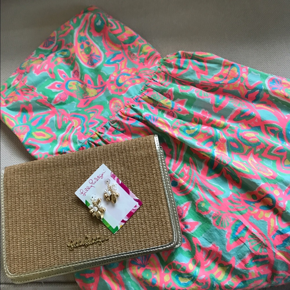 Lilly Pulitzer Strapless Dress