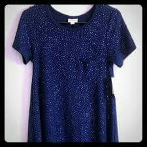 Elegant Navy Carly Dress