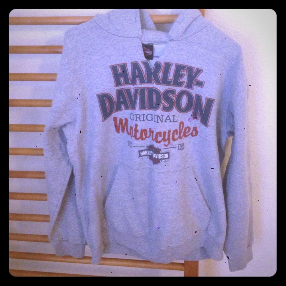 Harley-Davidson Hoodie! Broke in! 😉