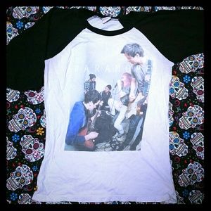 Paramore half sleeve shirt