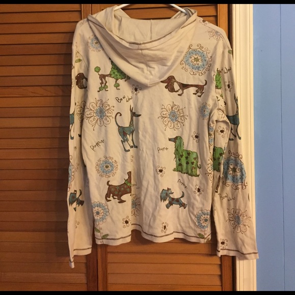 Cute zip up hoodie with different dog breeds - Picture 2 of 3