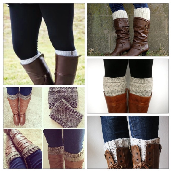 Socks - Boot Cuff - Leg Warmer Set - Picture 2 of 2