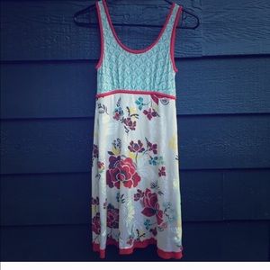 Athleta dress. Beautiful Floral. Double layer
