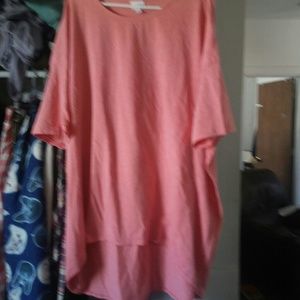 Lularoe new peach shirt sz 3x