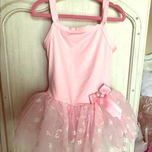 Girls ballet leotards and tutu