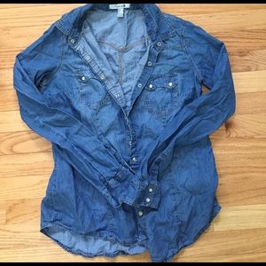 Forever 21 denim shirt