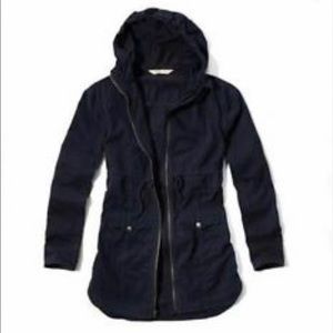 Nwt Hollister Point Mugu Twill parka jacket