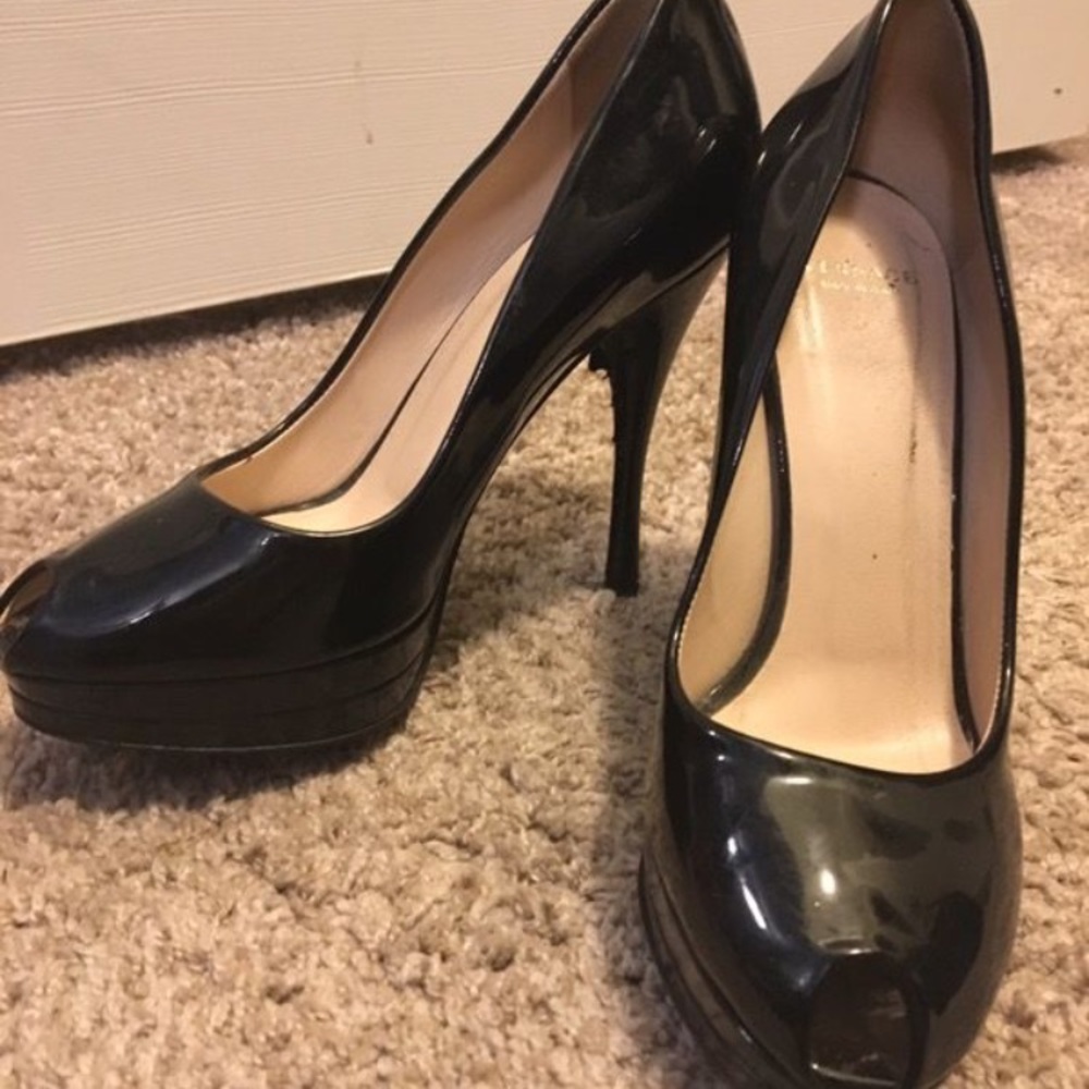 Versace black pumps