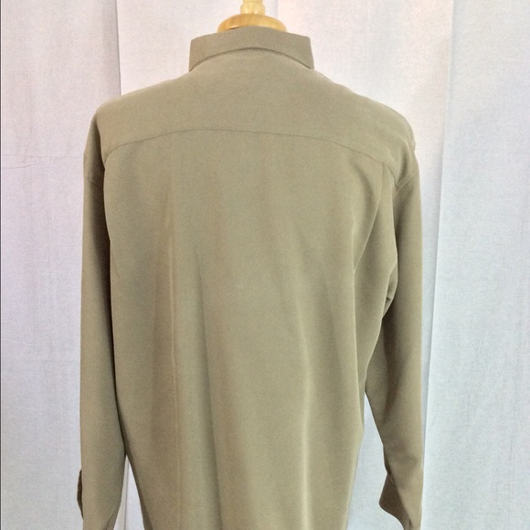 Men's Bugatchi Uomo Button Front Shirt Rayon XL HR - Picture 2 of 5