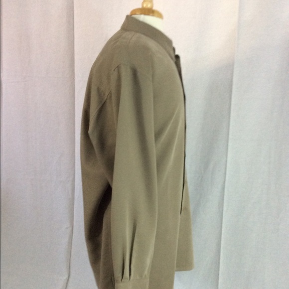 Men's Bugatchi Uomo Button Front Shirt Rayon XL HR - Picture 3 of 5