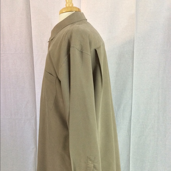 Men's Bugatchi Uomo Button Front Shirt Rayon XL HR - Picture 4 of 5