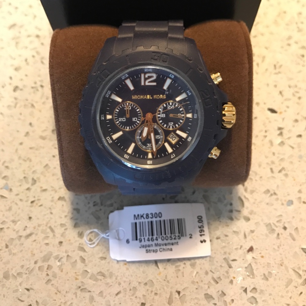 Nautical inspired Men's silicone watch