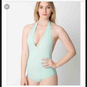 American Apparel mint color bodysuit