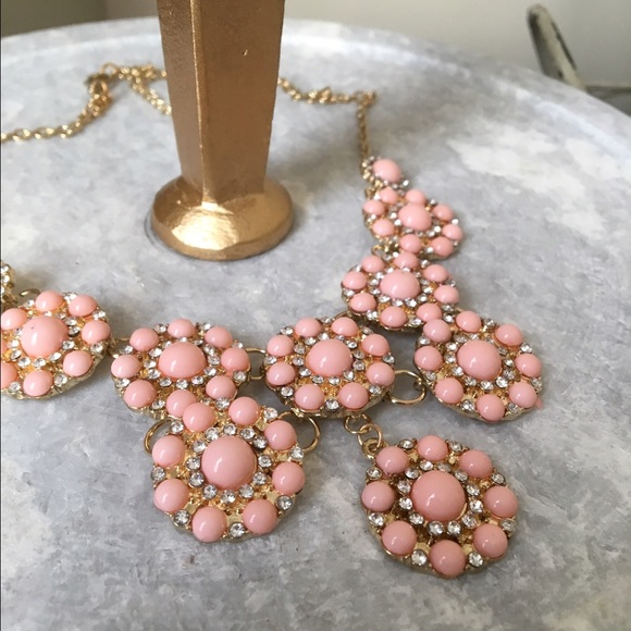 Pink Statement Necklace - Picture 2 of 4