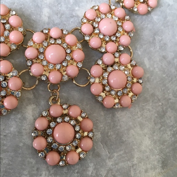 Pink Statement Necklace - Picture 3 of 4