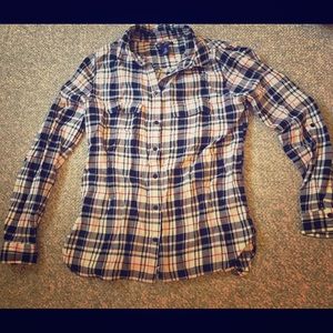 Gap Flannel Plaid Shirt