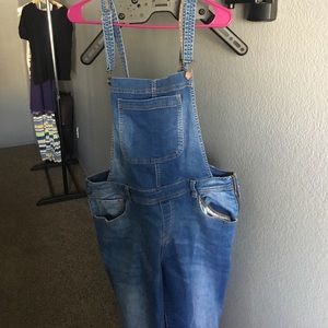 Denim Overalls