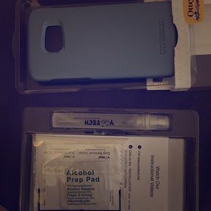 galaxy s7 edge otterbox case & screen protector