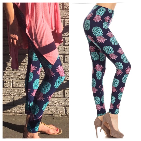 Pants - 🔴Final Price 🔴 LAST PAIR🍍 Pineapple Leggings 🍍