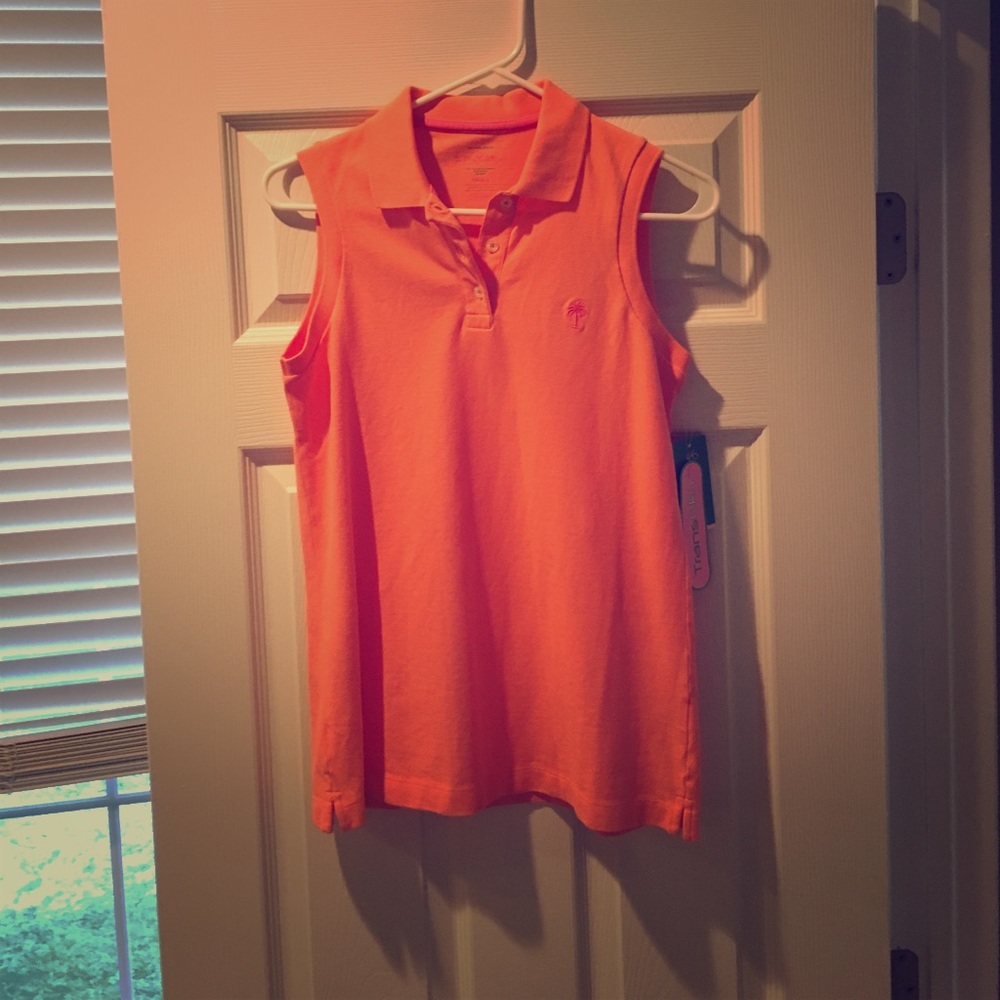 Lilly Pulitzer sleeveless island polo - Picture 1 of 3