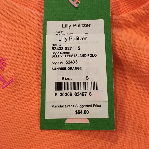 Lilly Pulitzer sleeveless island polo - Picture 3 of 3