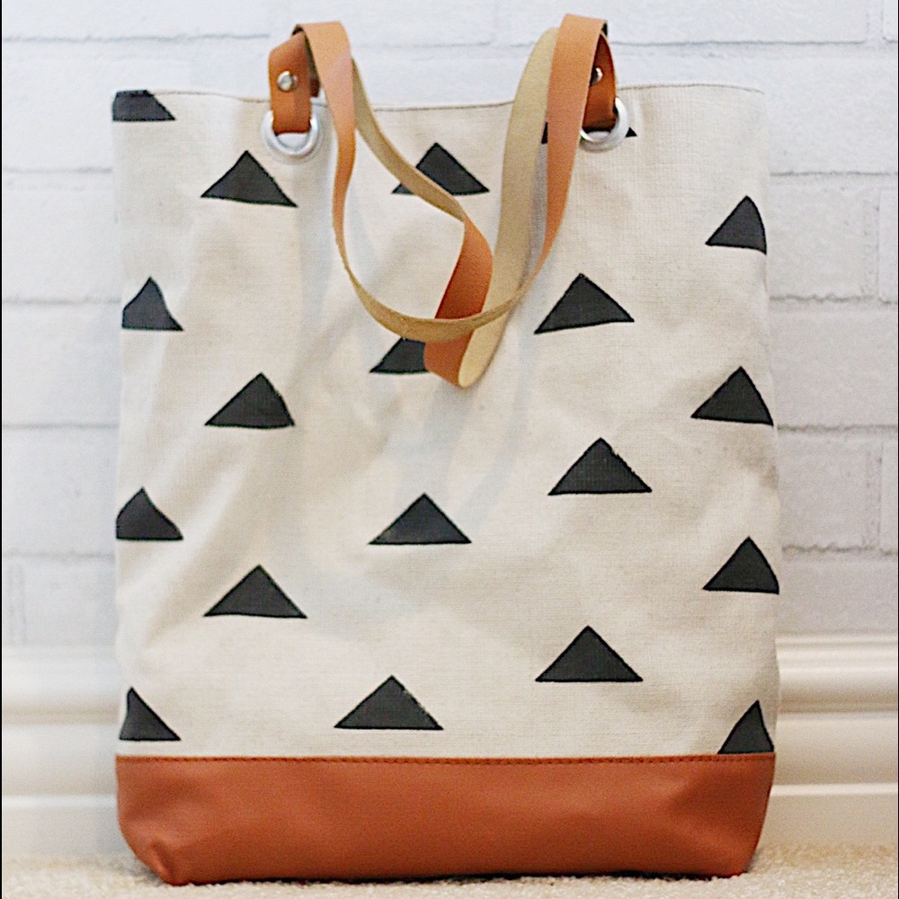Mudcloth tote bag
