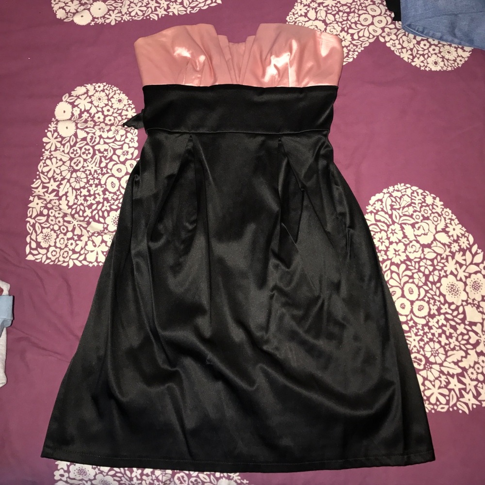 Strapless party dress