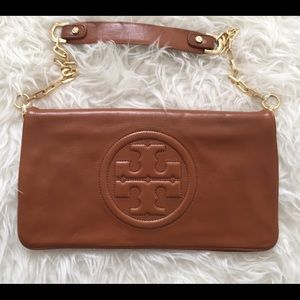 NEW! Tory Burch | Clutch | Camel | $355