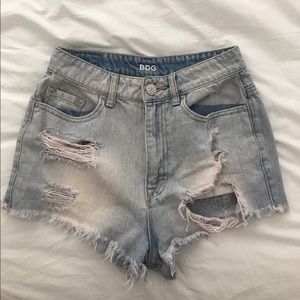 Urban Outfitters high waisted jean shorts