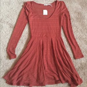 Urban outfitters red/brown rust color dress