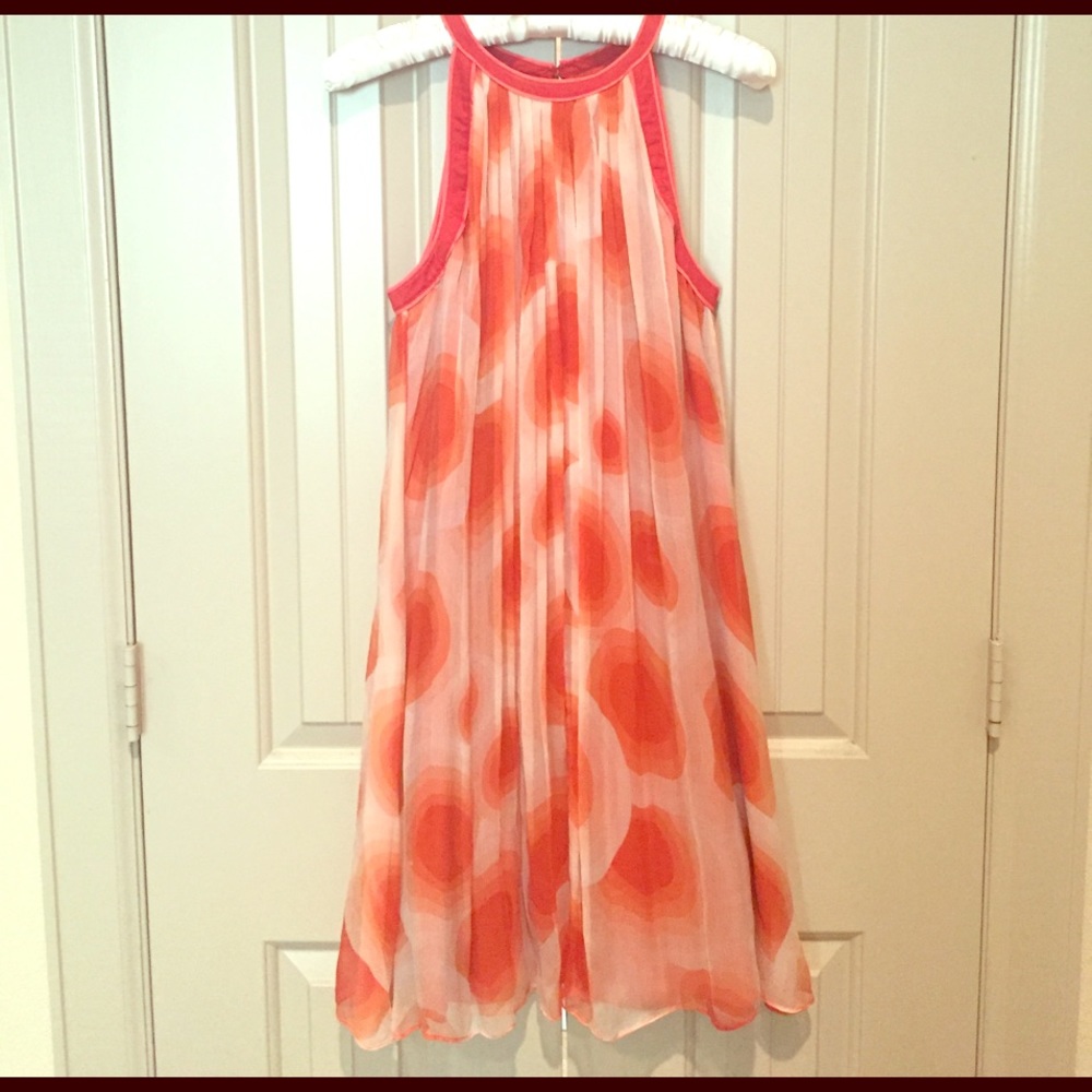 Catherine Malandrino Orange Dress
