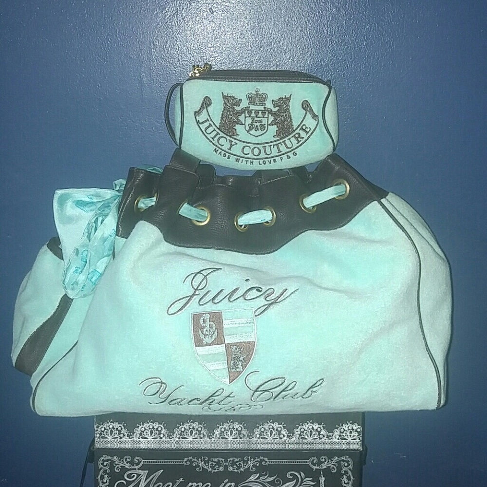 ❤️HP❤️Juicy Couture Tote W/ Small Bag Set