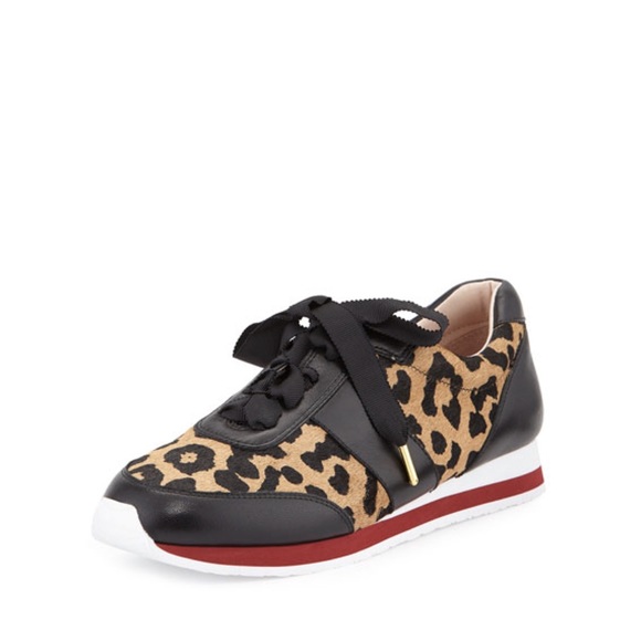 kate spade leopard sneakers