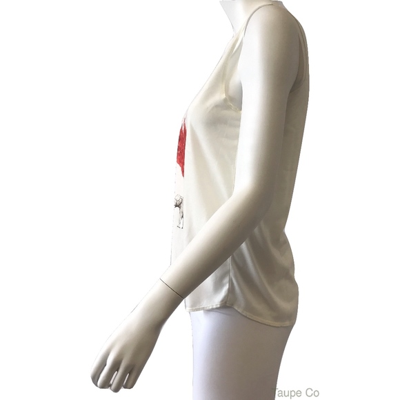 Elephant with Heart Balloons Tank - Picture 3 of 8